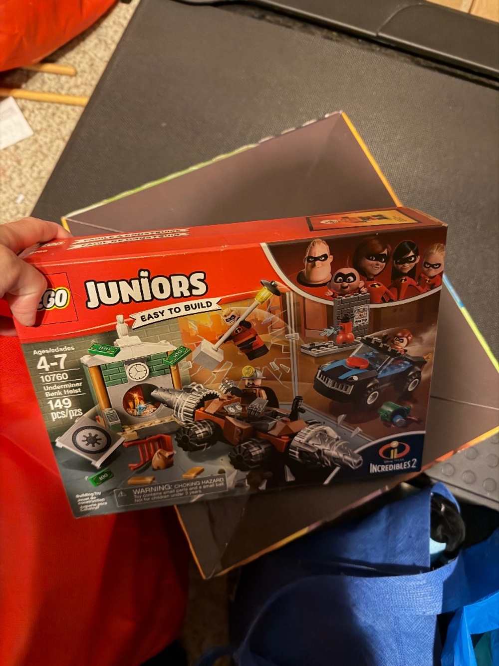 LEGO Juniors The Incredibles 2 Underminer Bank Heist 10760